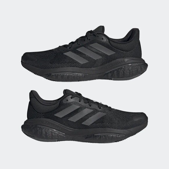 COPY - MEN\'S Adidas Solar Glide 5 Black Carbon Running Shoes GX5468 Size 13 main image 4